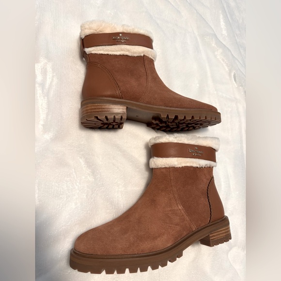 Kate Spade Women's Tan Ankle Boots - Picture 5 of 11